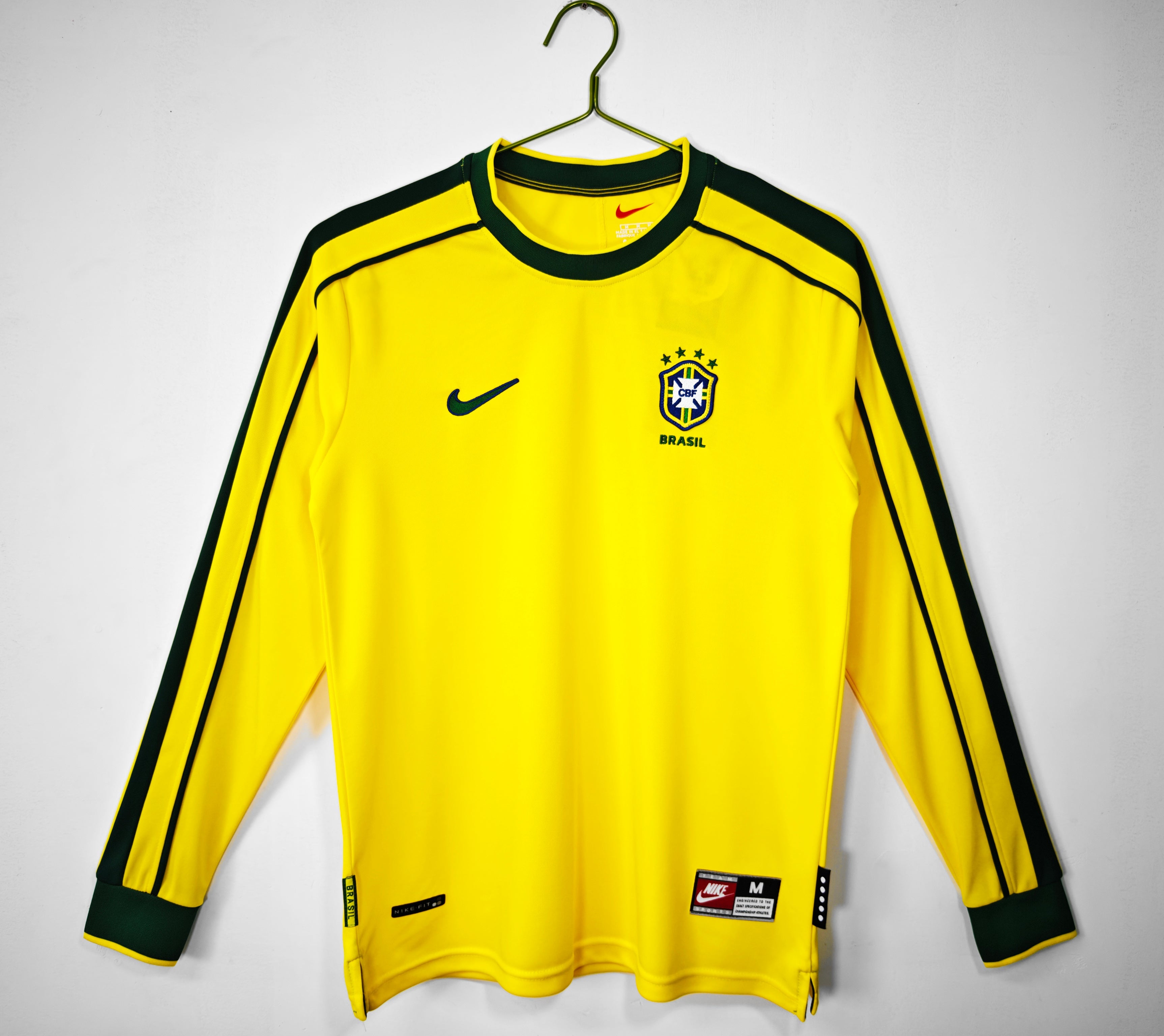 Brazil 1998 Retro Long Sleeve